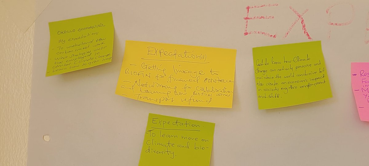 Y4BioClimate's tweet photo. The expectations of participants at the Gulu Regional Capacity-Building and Consultation Workshop are sky-high: mastering carbon markets, honing tree-growing techniques, delving into climate and biodiversity insights, exploring BIOFIN's impactful work, and https://t.co/Uu8u59DfoA