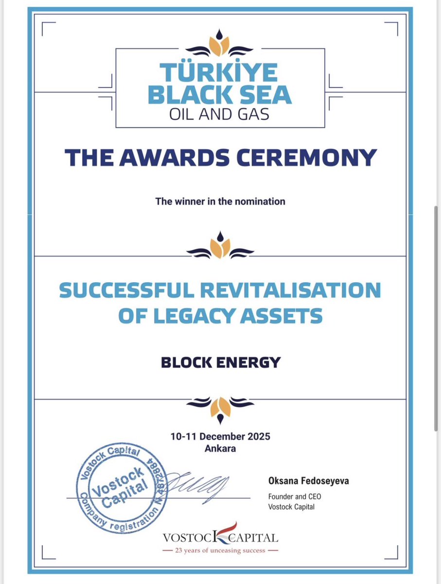 Block Energy Plc tweet media