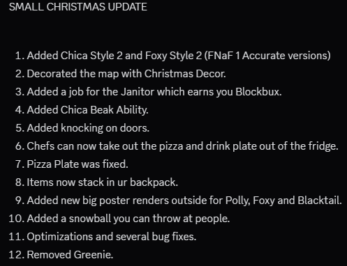 BlockbearsGame's tweet image. Jolly time for Blockbears! Enjoy a Christmas themed map with some extra changes aswell!