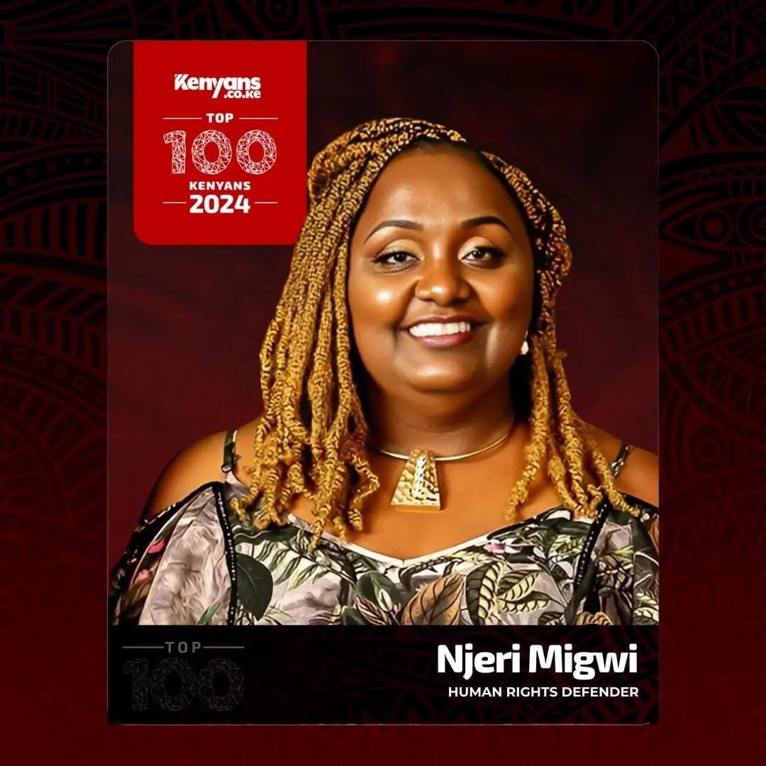 We live this life looking for Satan, but demons walk and live among us, people so dark-hearted that they would burn a house full of children just to feel warm. There is a very concerted, and jealous, effort to destroy the reputation of Njeri wa Migwi. 

This person hacked