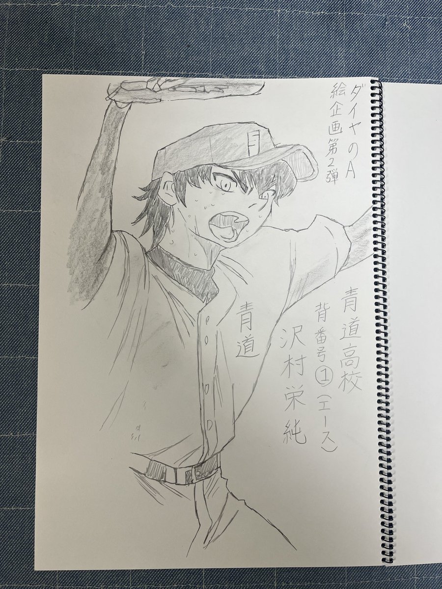 ダイヤのA 沢村 ダイヤのA」沢村など5人の着用Tシャツがプレミアムバンダイに登場