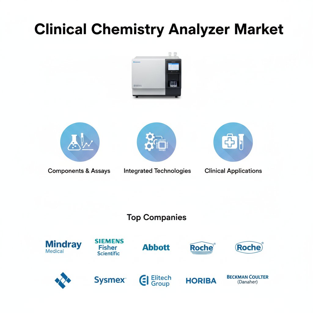 gmsdata2475's tweet photo. 𝐂𝐥𝐢𝐧𝐢𝐜𝐚𝐥 𝐂𝐡𝐞𝐦𝐢𝐬𝐭𝐫𝐲 𝐀𝐧𝐚𝐥𝐲𝐳𝐞𝐫 𝐌𝐚𝐫𝐤𝐞𝐭
𝐃𝐨𝐰𝐧𝐥𝐨𝐚𝐝 𝐏𝐃𝐅 𝐁𝐫𝐨𝐜𝐡𝐮𝐫𝐞 @ https://t.co/Pd8gW0ZaoA
📊 Top Players 
Roche Diagnostics 
Abbott
Siemens Healthineers
Beckman Coulter Diagnostics
Thermo Fisher Scientific
Ortho Clinical Diagnostics https://t.co/qKmOhuZu6F