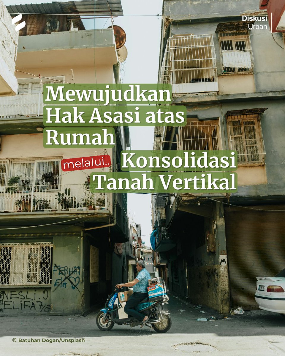 Krisis hunian jadi isu yang belum dapat teratasi di perkotaan.  Tingginya demand ga sebanding dengan supply hunian yang terjangkau di tengah kota. Harga semakin tak terkontrol melebihi batas kemampuan warga.

Untuk mengatasi itu, salah satu pendekatan alternatif yang dapat