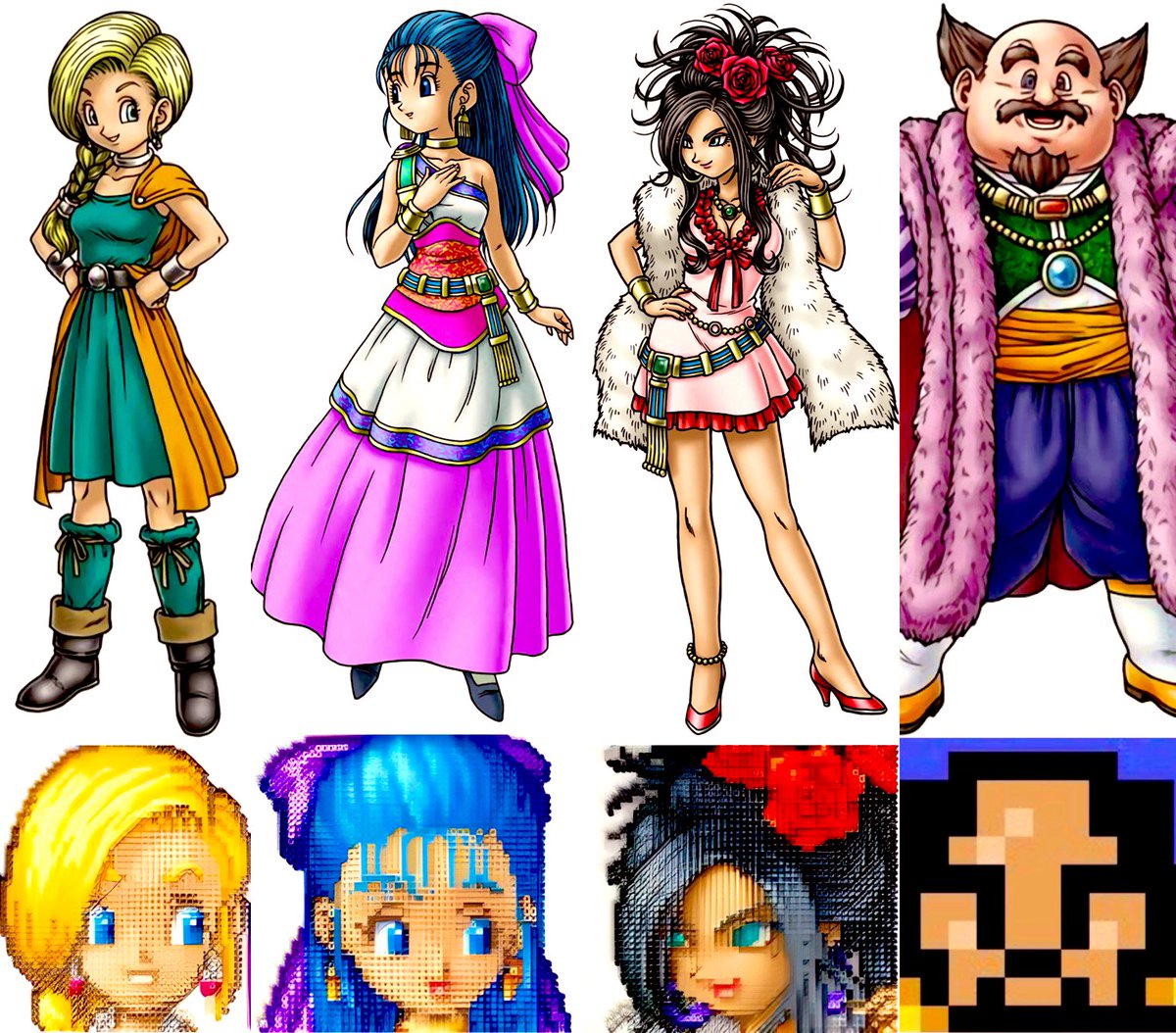 クマさん様　フローラ フローラ1択だった（SFC版） （兄が先にプレイしてて、自分は別の相手