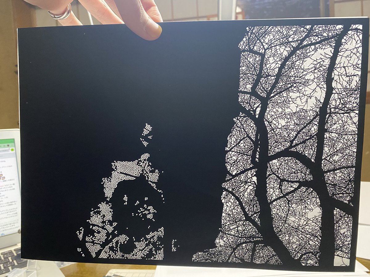 額装(7作品分)▶︎画像の作品制作▶︎ミニ原画制作の三本立てでお送り