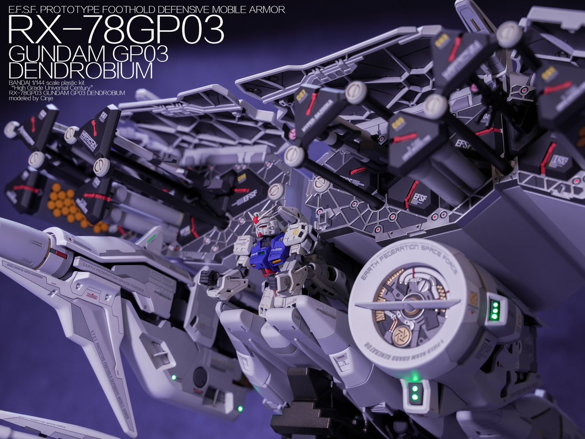 astrayqcinje's tweet photo. HG GP03D DENDROBIUM ROLLOUT part4
#GP03
#GP03D
#gundam0083 https://t.co/woJxHSl5Um