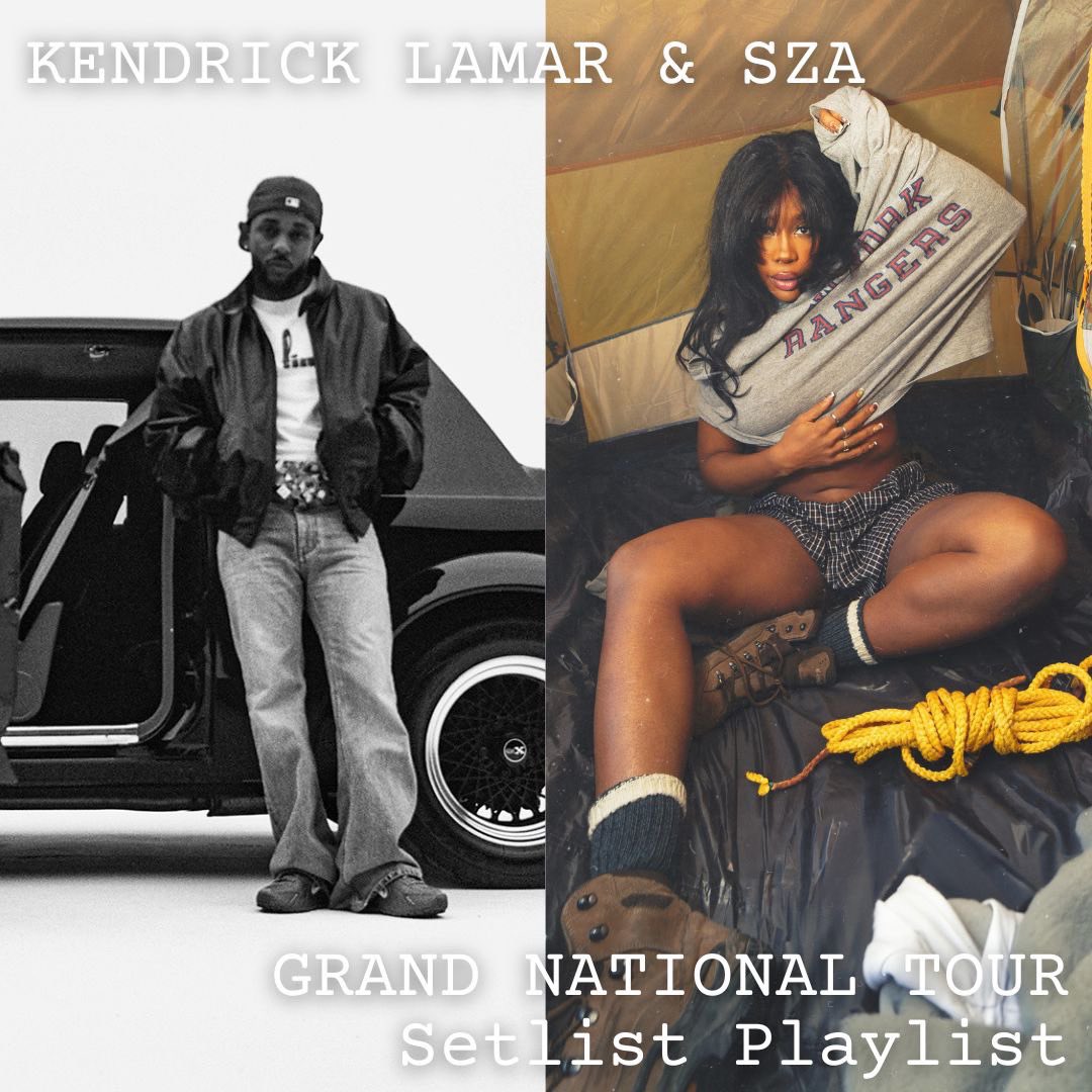 Kendrick Lamar】 #ケンドリック・ラマー & #SZA 8ヶ月・全47公演に