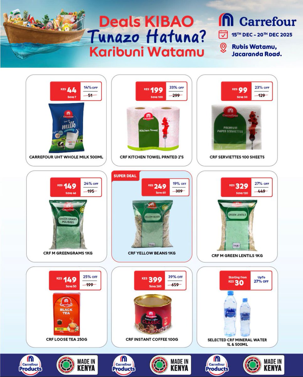 vinn_wa's tweet photo. Ukitoka sherehe pale Papa Remo ile mida ya wanga, pitia Carrefour pale Rubis ushike shopping yako ya breakfast mwanangu ukajitulize. Pigia mwili pole ukimaliza kupiga sherehe #CarrefourWatamu https://t.co/bjgaogWoZe