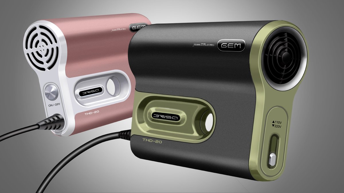 JMAG_Design's tweet image. Travel Hair Dryer Design Concept.
#hairdryer #productdesign #industrialdesign #homeappliancedesign #design #designrendering #designer