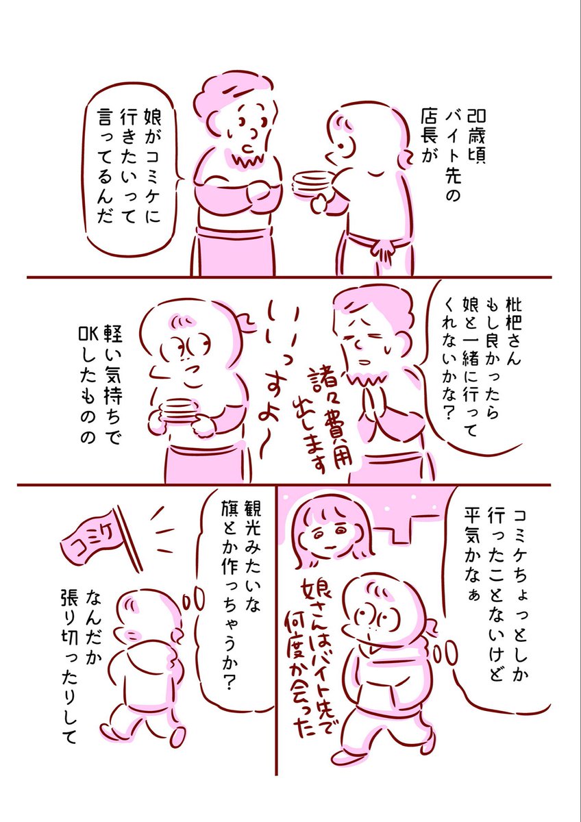 コミケのお姉さんになった日1/2