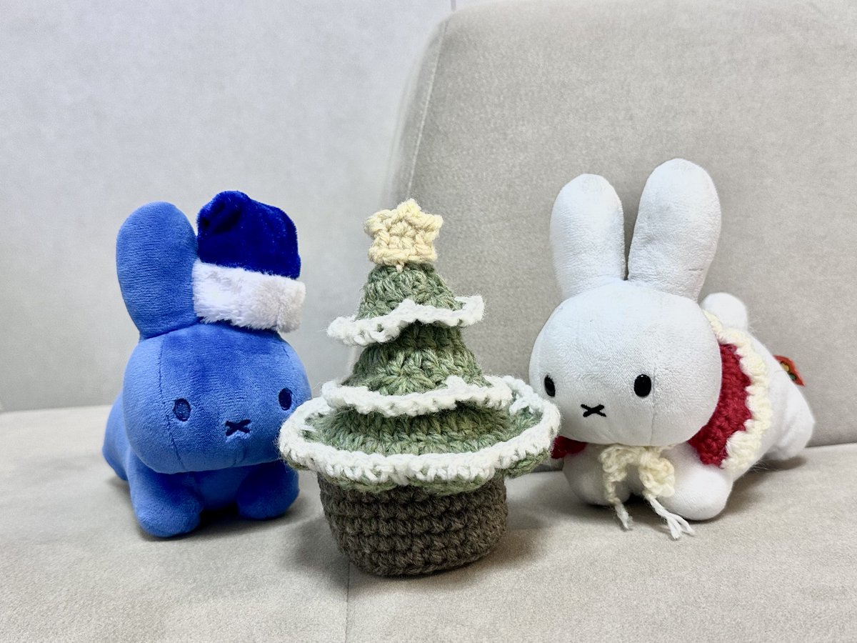 うさうさき♥3点おまとめ♥⁠◍⁠•⁠ᴗ⁠•⁠◍⁠)⁠❤ うさぎ達のツリー完成🎄