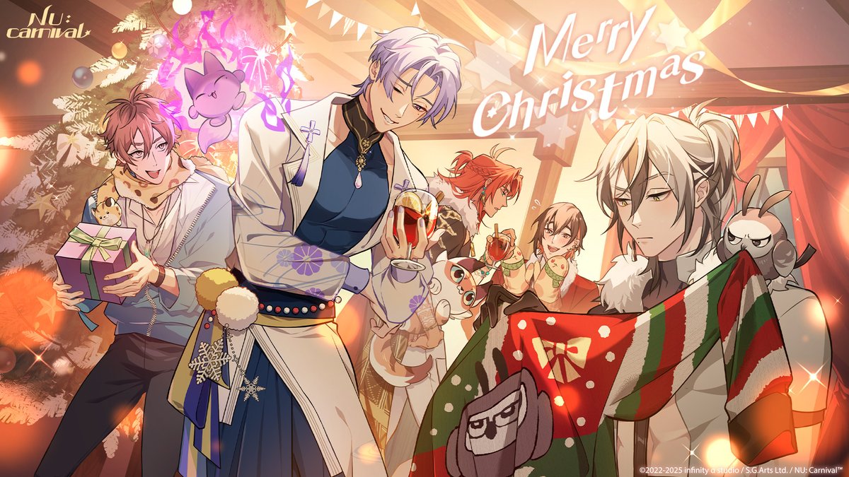 NUCarnivalEn's tweet image. The cozy mansion echoes bright, with laughter warming winter's night ☃️
Each guest holds gifts with "unique flair", and heartfelt greetings fill the air 💝
A warm and wonderful Christmas we'll share, we really hope that Master will be there 🎄

─[GIFT]─

JAFE34V6ZTFEQBQ
Spirit…