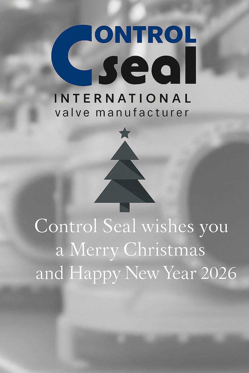 ControlSeal_Int's tweet image. Control Seal wishes you a Merry Christmas and Happy New Year 2026.