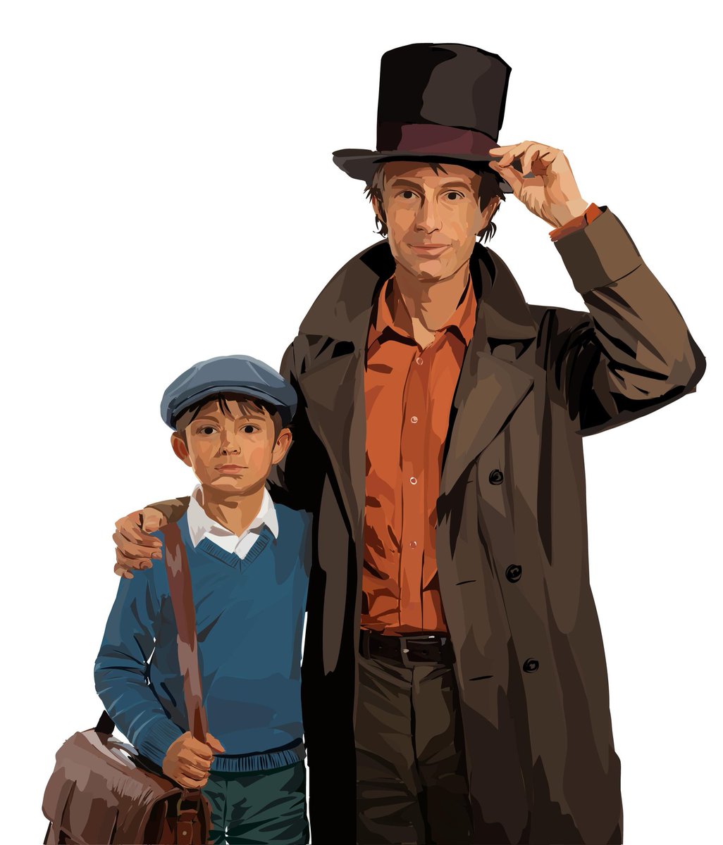 I c0mmissioned @/girlvasectomy and I got this gorgeous realistic Layton and Luke

LOOK AT THEMMMM
