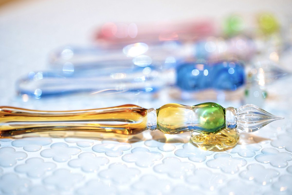 文具女子博限定ガラスペン 春風🌸夏暁🎐秋麗🍁冬霞❄️ 文具女子博2025