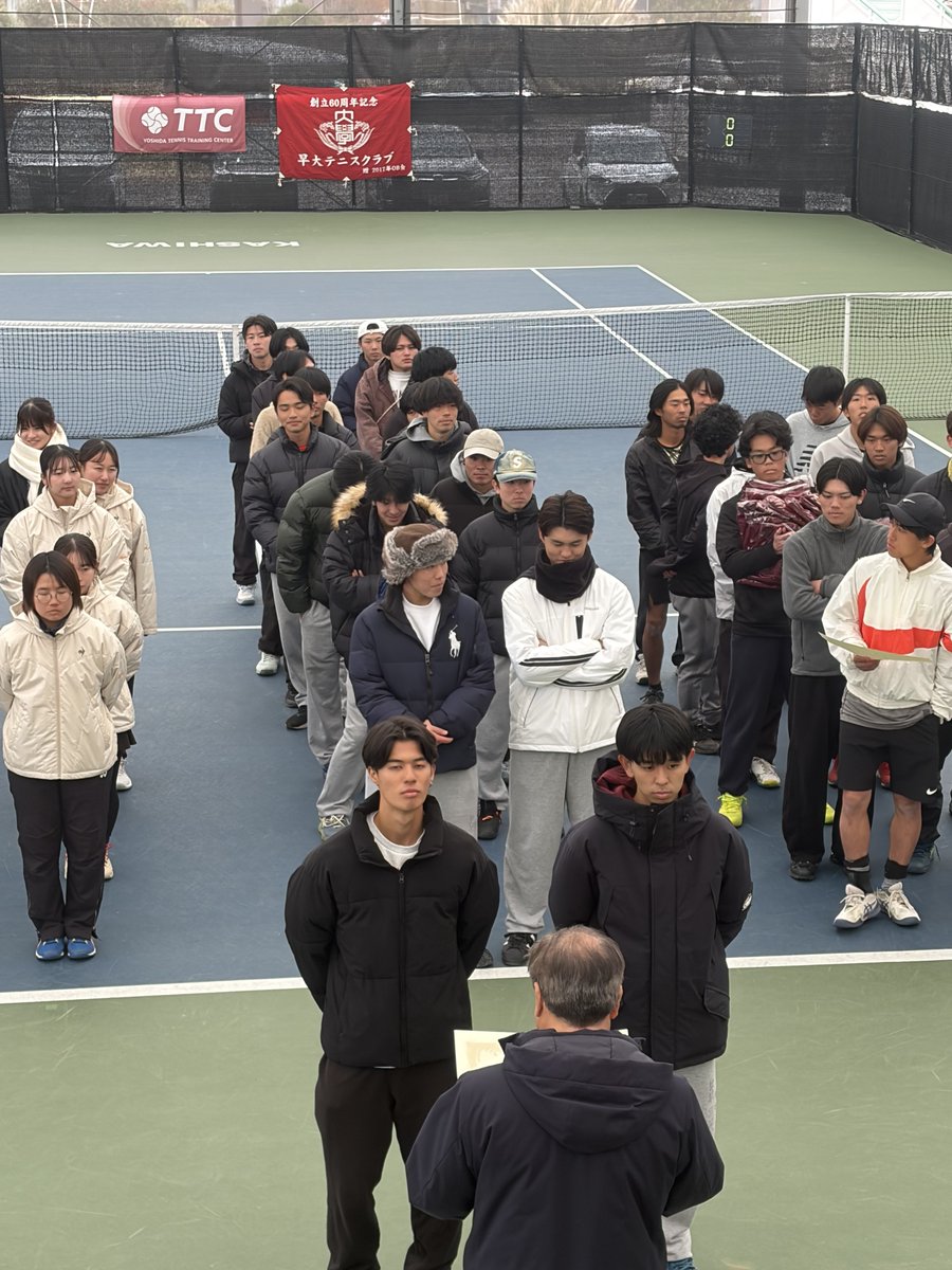kantotennis's tweet photo. 【クラブ対抗トーナメント2025】
12/13に行われた男子決勝の結果です！

早大理工 0-9 P.C.B.

P.C.B.の皆さん、圧巻の勝利でした！2年ぶりの優勝おめでとうございます！🏆
早大理工の皆さん、初の準優勝おめでとうございます！来年以降のリベンジに期待しています！ https://t.co/CjIahjTdTm