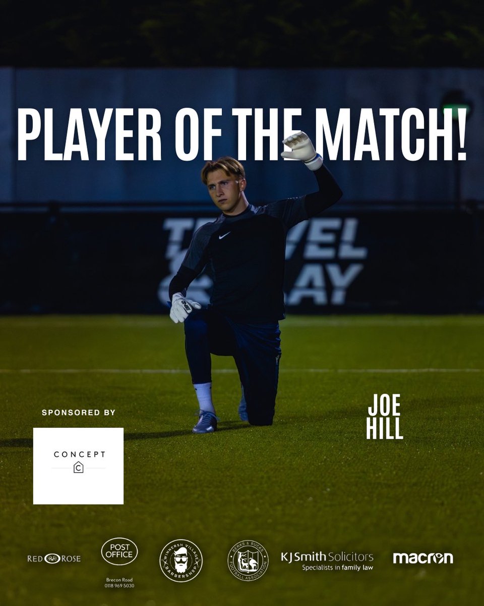 𝐒𝐚𝐭𝐮𝐫𝐝𝐚𝐲’𝐬 𝐏𝐥𝐚𝐲𝐞𝐫 𝐨𝐟 𝐭𝐡𝐞 𝐌𝐚𝐭𝐜𝐡 𝐰𝐚𝐬 𝐉𝐨𝐞 𝐇𝐢𝐥𝐥! 🍾

A top penalty save and clean sheet for Joe helped secure 3 points for Woodley on Saturday. Some keeper this one! 

#WeAreUnited🩵