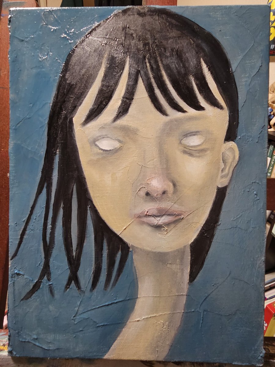 なかがわ寛奈 油彩画 「深淵がみている」 なかがわ寛奈 (@NakagawaKanna) / Posts / X