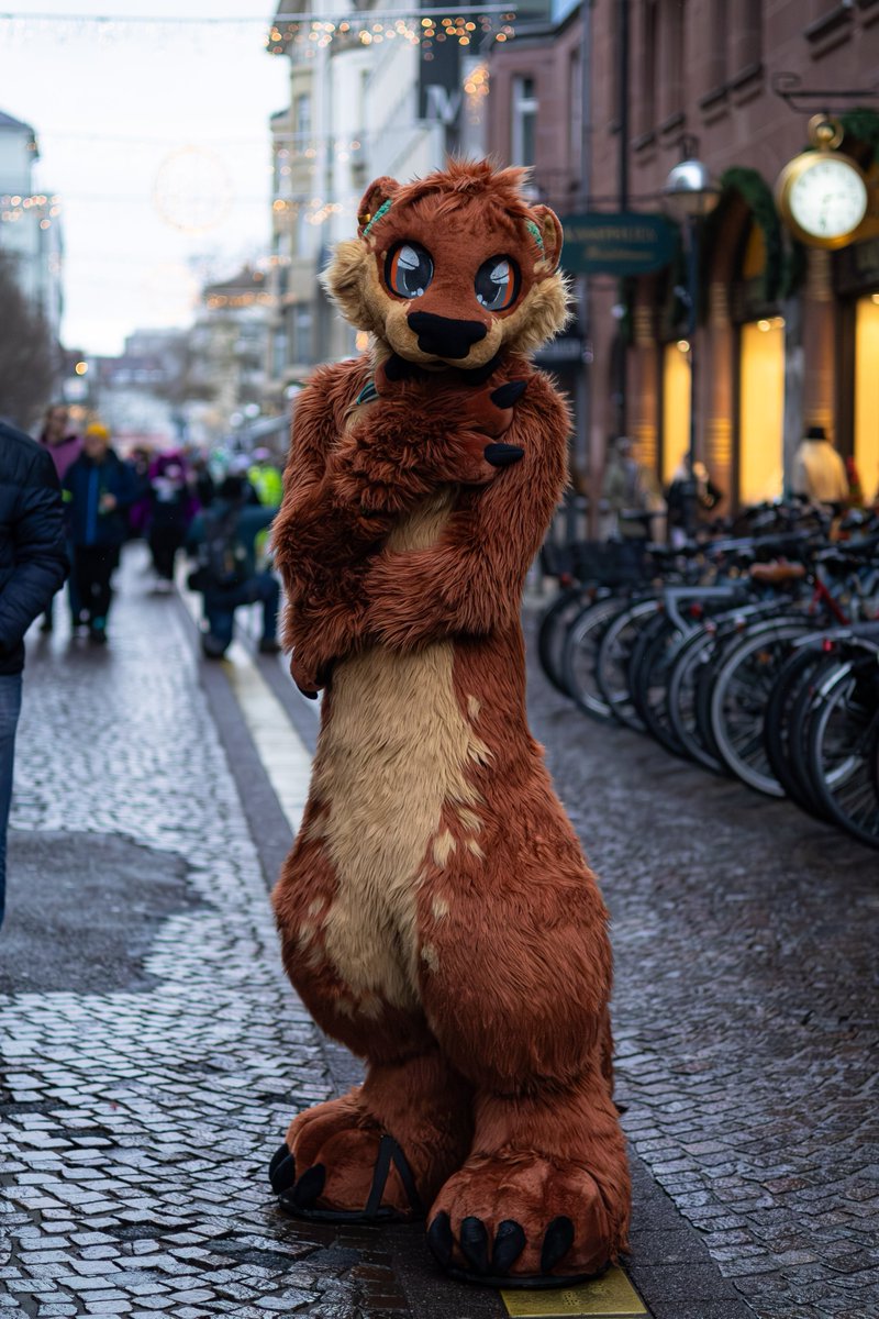 thinking about dem fish 🐟✨🦦

📸<a href="/Lumino_Furry/">Lumino</a> 
#FursuitEverday #FursuitFriday