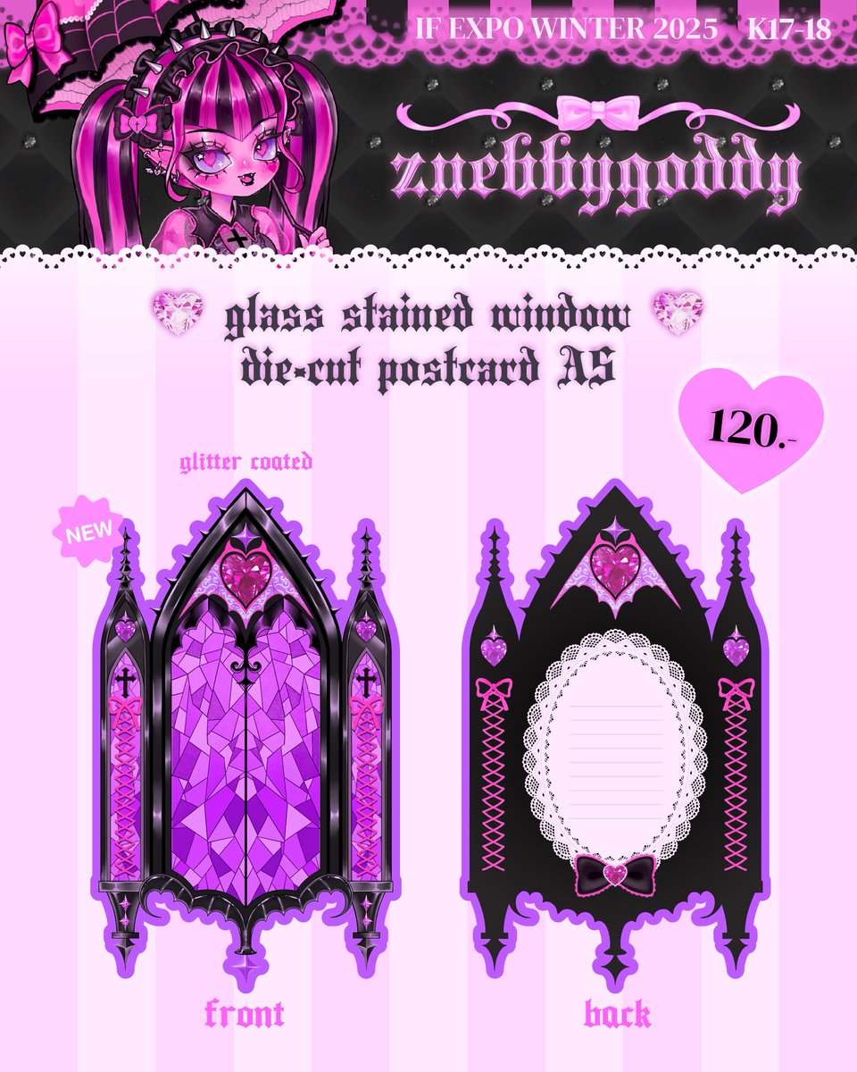 🎀 ใบ Menu #IFEXPOWINTER25 มาแล้วค่าา🎀
งานนี้มีของใหม่มาต้อนรับทุกคนวันปีใหม่อีกครั้งค่ะะ
ด้อม #pantyandstocking และ #monsterhigh #draculaura พลาดไม่ได้นะคะ

✞ 20-21 DEC
Booth : K17-18
Paragon Hall, Fl.5, Siam Paragon
10:00am -20:00pm