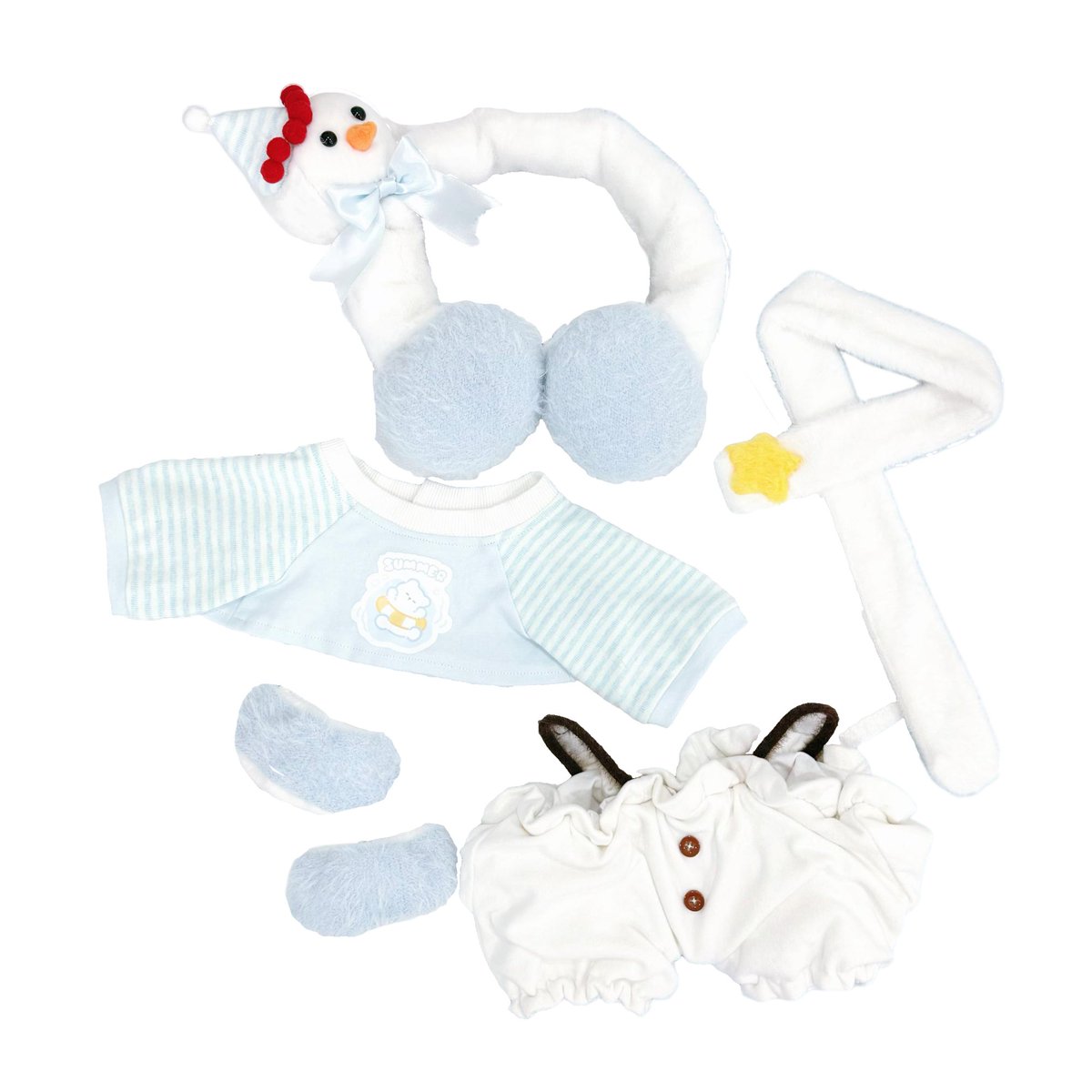 40cm 無属性 ぬいぐるみ用 お洋服【绒绒】
¥2,380

candymoonii.com/products/70016…

#無属性ぬい #推し活 #ぬい服 #ぬいぐるみ #ぬい活 #ぬい撮り #JPぬい #綿人形