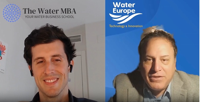 Honored to be interviewed as Leader of the Expert Group Zero Pollution and Health of Water Europe by <a href="/rrdcastro/">Ramon Rubio de Castro</a> for the Water MBA; a global platform empowering water professionals with strategic and managerial skills.
Great discussion on #water, #Innovation and #Health.
<a href="/H20EU/">Water Europe</a>