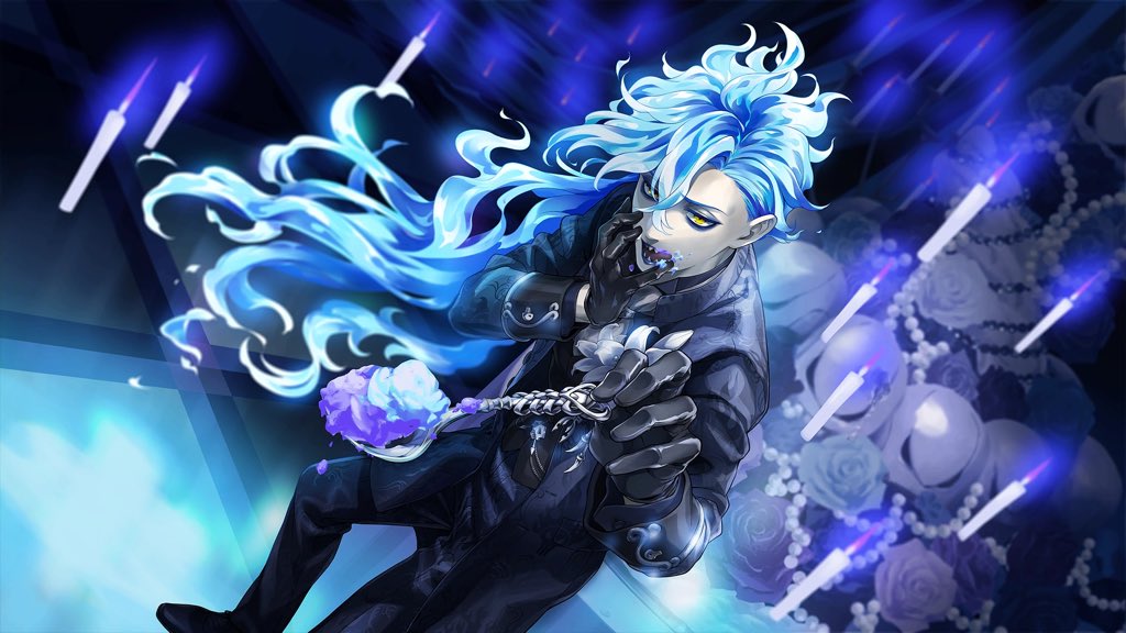elementalcroc's tweet photo. Idia and his side swoop against the world https://t.co/PLzyBaTWQv