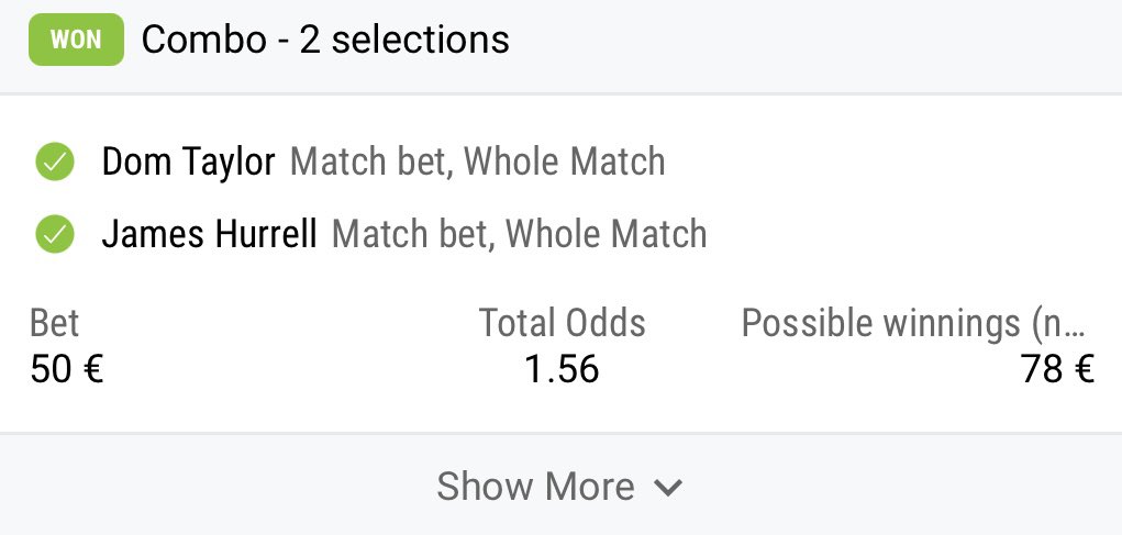 CimiTips's tweet photo. Easy free bet winner ✅

#ValueBets #Sportsbetting #CimiTips #PDC2026 #BettingX #SportsBets #ValueBets #Darts https://t.co/SsxkuATQqs