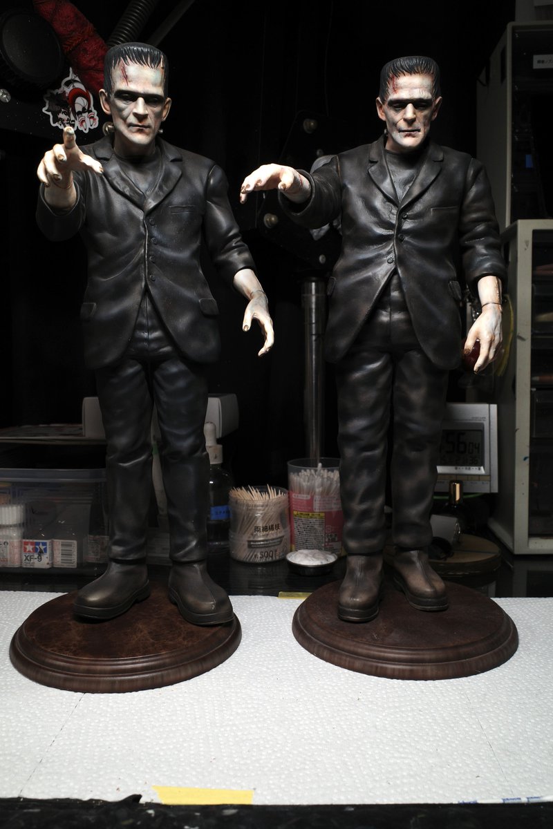 ビリケン、ホライゾン フランケンシュタインの怪物 こちらも完成 今の