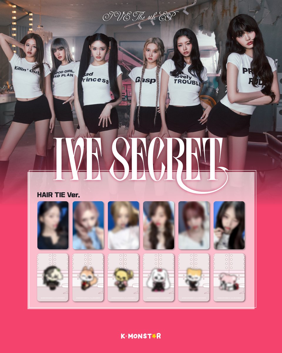 IVE ive secret KMonstar 30枚限定 トレカ ６枚セット IVE ユジン ive secret KMonstar 30枚限定 トレカ - メルカリ