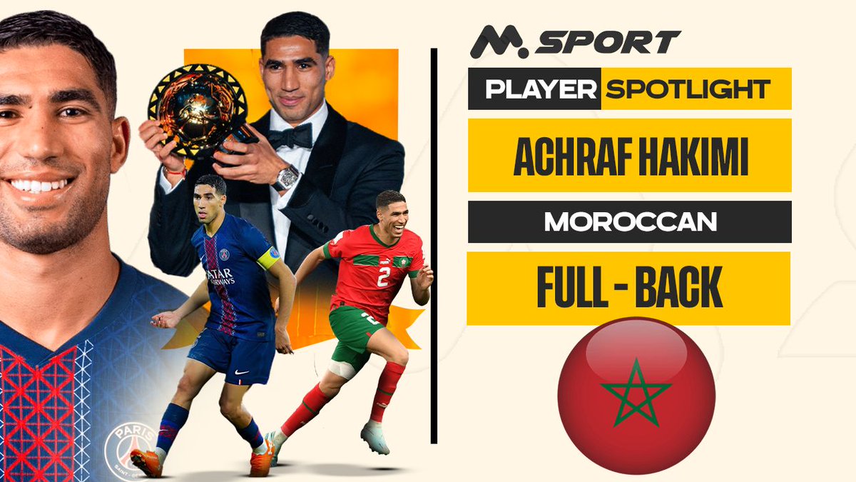 Player Spotlight: Achraf Hakimi ⚡🇲🇦🦁 🇫🇷 Kylian Mbappé
