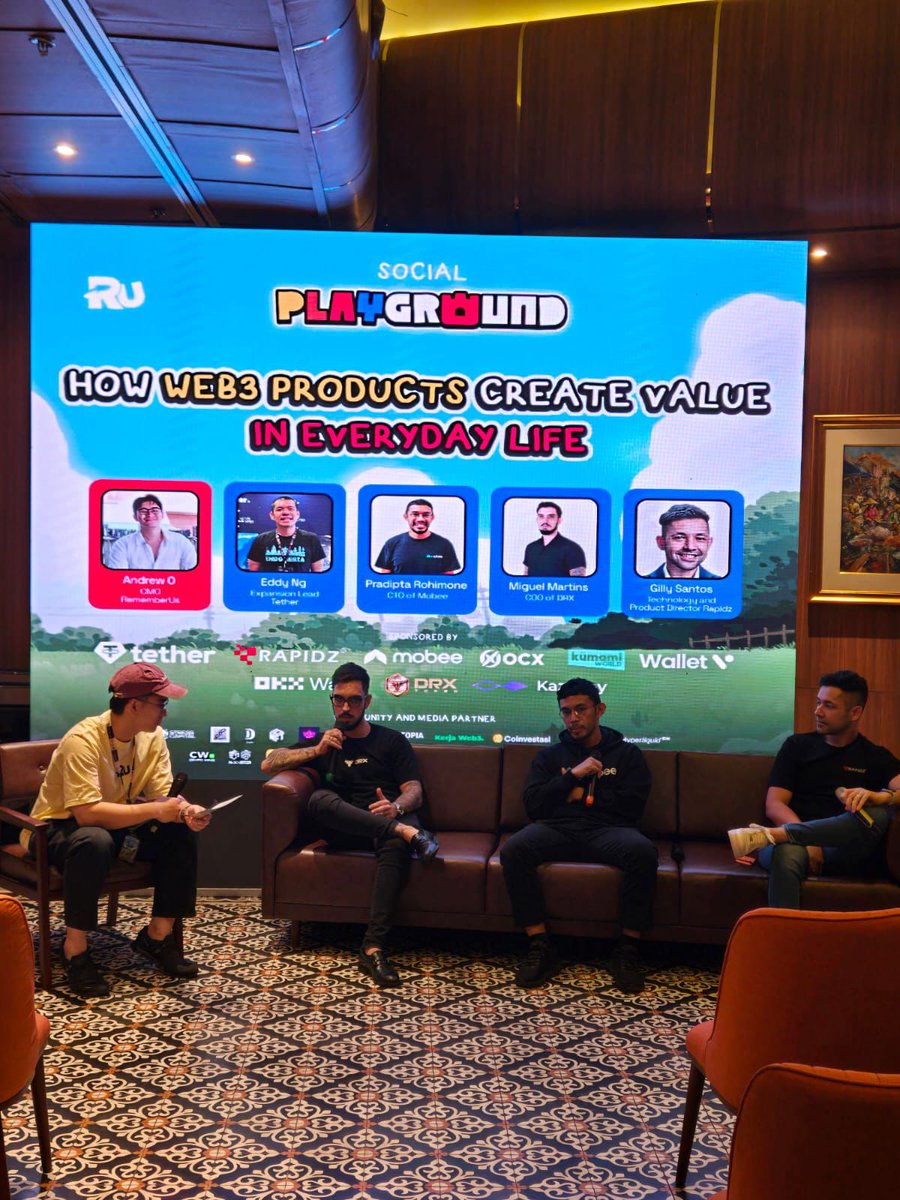 IBW 2025 highlights with the Rapidz team🙌🏻

Indonesia Blockchain Week was a strong reminder of how fast the region is building. This week, we showcased Rapidz’s B2B and B2C offerings—and officially introduced the Rapidz Card💳

A sincere thank you to everyone who dropped by our