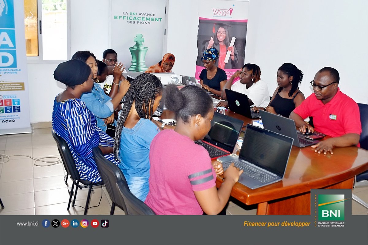 casdci's tweet photo. Women's Progress Program - WPP 2025 avec la @BNI_CI  

Session de formation en Microsoft Office Excel, Niveau Intermédiaire, Samedi 04 octobre 2025

@onufemmesCIV 
@UnescoAbidjan
@pnudcotedivoire 
#ODD5 https://t.co/L9i3IH3CbH