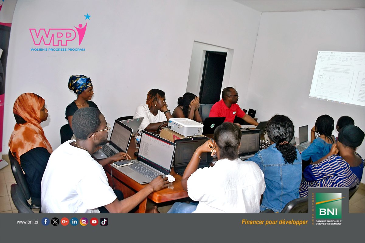casdci's tweet photo. Women's Progress Program - WPP 2025 avec la @BNI_CI  

Session de formation en Microsoft Office Excel, Niveau Intermédiaire, Samedi 04 octobre 2025

@onufemmesCIV 
@UnescoAbidjan
@pnudcotedivoire 
#ODD5 https://t.co/L9i3IH3CbH