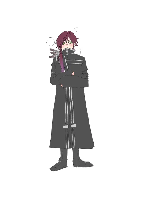 #イロ絵す 寒い警備部隊の人