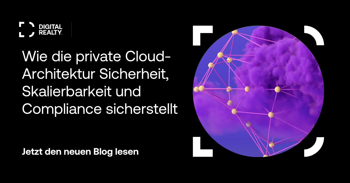 🔒 Sicherheit. Skalierbarkeit. Compliance.

Im neuen Artikel zeigen wir, wie private Cloud-Architekturen Sicherheit, Skalierbarkeit und Compliance vereinen – und warum sie für viele IT-Strategien unverzichtbar sind: okt.to/BlzNJX

#WhereTomorrowComesTogether
