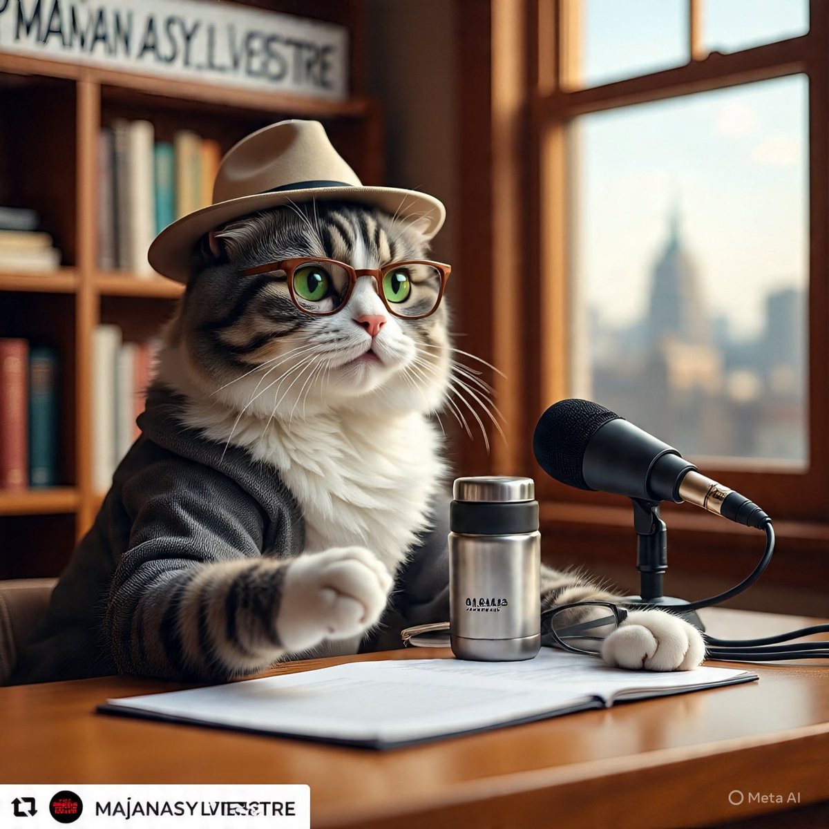 #MañanaSylvestre <a href="/Radio10/">Radio 10 - AM 710</a> 
BUEN LUNES QUERIDO GUSTAVO <a href="/Gatosylvestre/">Gustavo Sylvestre</a> Y EQUIPO <a href="/gonzalocores/">Gonzalo Cores</a> <a href="/valeriaweise/">Valeria Weise 💚</a> <a href="/JuanStrasnoy/">Juan Strasnoy Peyre</a> <a href="/Ariel_Zak/">Ariel Zak</a> <a href="/pabloladaga/">Pablo Ladaga</a> <a href="/NachoRodriOk/">𝙉𝙍 | Nacho Rodriguez</a> 
<a href="/NoraGAcosta/">Nora Gabriela Acosta</a> <a href="/javiertorrente/">Javier Bellver Torrente</a>  y +
LLEGA LA LOCOMOTORA GATUNA PARA CLARIFICAR LA REALIDAD, A  UN PUEBLO DORMIDO