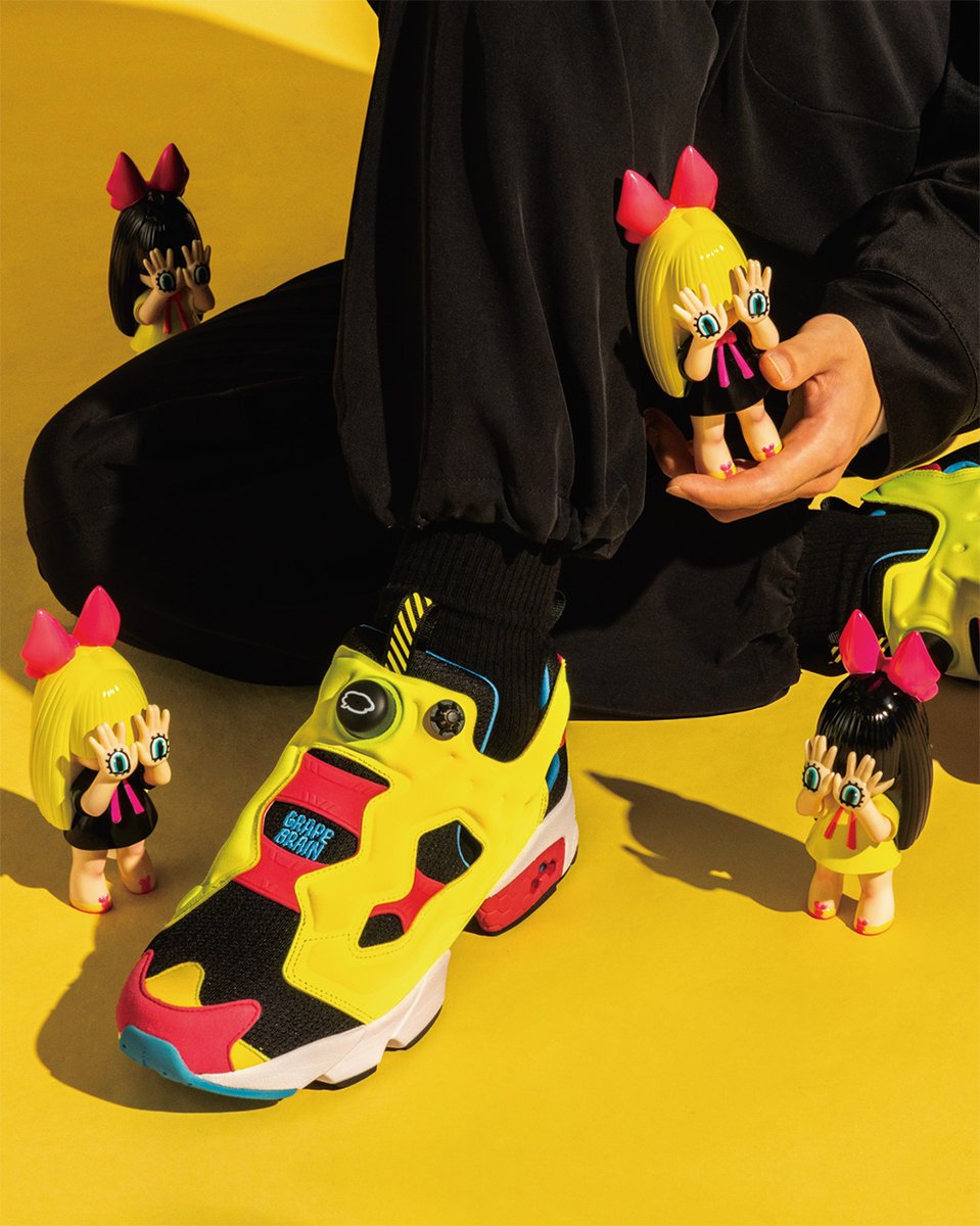 【3体セット】GRAPEBRAIN × SNEAKERDUNK Reebok × GRAPE BRAIN × SNKRDUNK ⚡️POP UP!日程⚡️ 12月20日(土