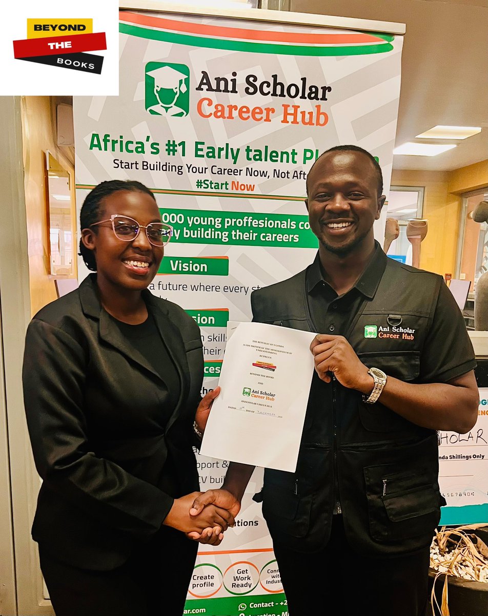 BeyondThBooks24's tweet image. New chapter alert! 🔔🔔🔔🔔
Beyond the Books Podcast is excited to announce its partnership with Anischolar Career Hub! Stay tuned for exclusive content, career tips, and inspiring stories!
 #BeyondTheBooks #AnischolarCareerHub #PartnershipGoals