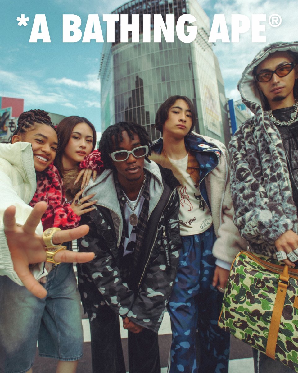 From Shibuya to the World: BAPE® Drops Bold December Focus Items