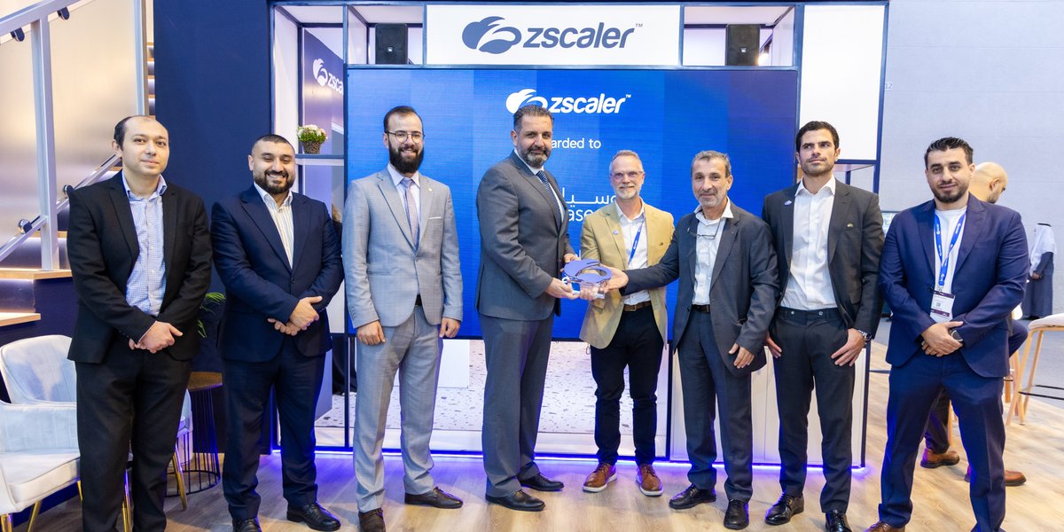 WaseelaICT's tweet photo. Waseela is proud to be named Zscaler’s Commercial Partner of the Year 2025 at BlackHat KSA.
A big thank you to our clients, partners, and teams behind this milestone.
Read the full article: 
https://t.co/kjFnOQ5y1j
.
#Waseela #Cybersecurity #Zscaler #BlackHatKSA #ZeroTrust #KSA https://t.co/HtOw67BwLK