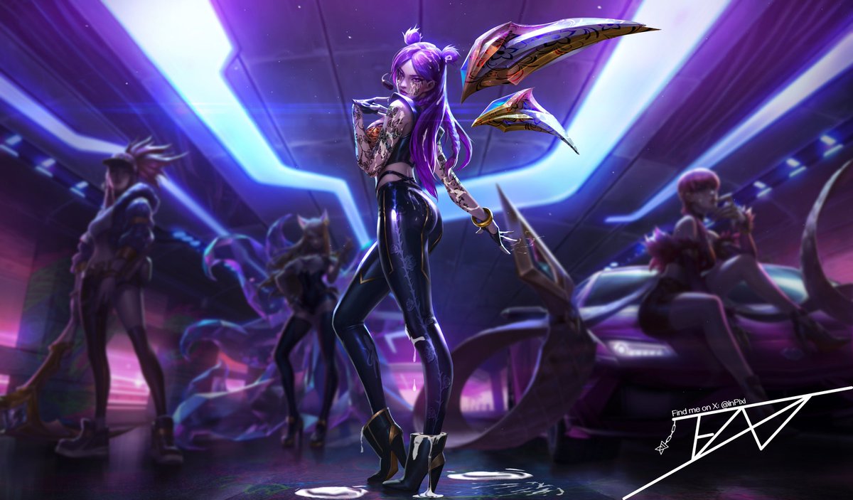 It's about time to update the KDA splash arts!

#kaisa #r34 #rule34 #Leagueoflegendsr34 #kda #blacked #cum #bbc #qos
