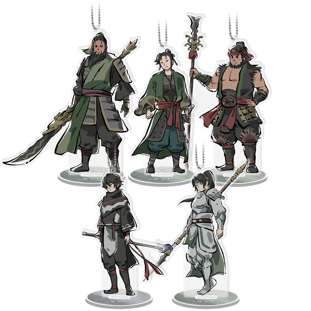 真・三國無双 ORIGINS 新作グッズ紹介／ かわいらしいゆるい描きおろし