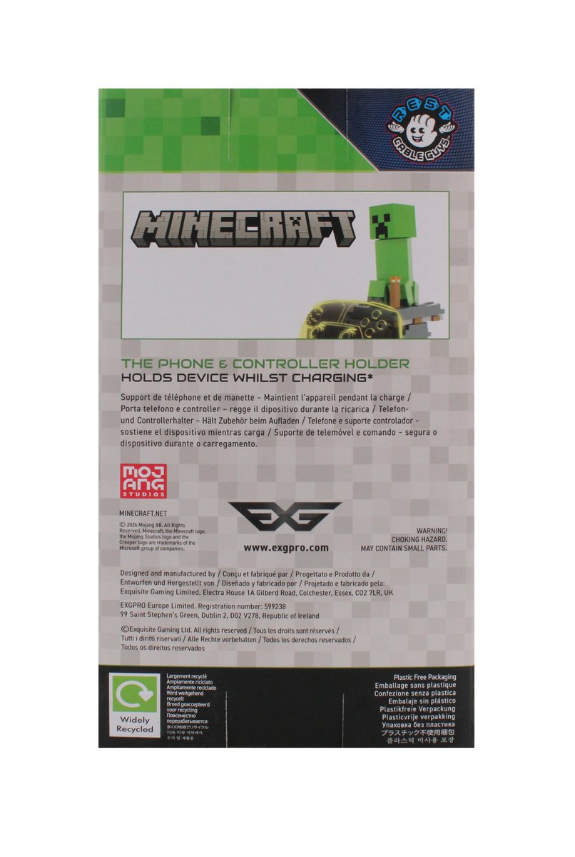 GamesTheShop's tweet image. Minecraft: Creeper Controller Holder &amp;amp; Phone Stand
Offer price Rs 1999 
gamestheshop.com/Minecraft--Cre…

#Minecraft #Creeper #ControllerHolder #Phonestand