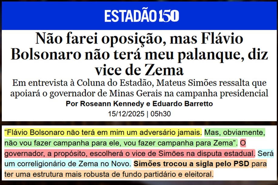 Cadê o Chiquinho que tava defendendo a união didireita? Cadê os deputados mineiros? Em especial aqueles que participaram desse arranjo?

Será que o 🤏 vai se pronunciar?