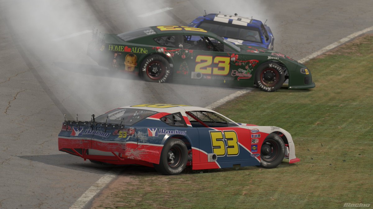 czechnascarteam's tweet image. As usually at the end of the season, it was a time for an exhibition race at 5-Flags Speedway called VO Snowball Derby on #iRacing. We put out of the garage the Super Late Model #nascar cars for this event, which was set for the total length of 300 laps. Our team went here ready.…