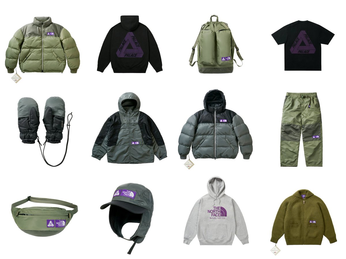 日本限定・2025年 12/20 11:00~発売】 THE NORTH FACE Purple Label x