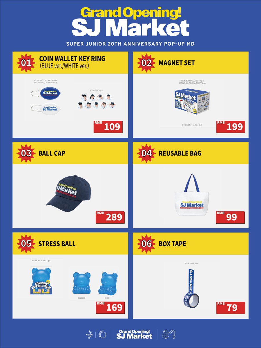 SJ Market SUPER JUNIOR 20th Anniversary POP UP Store in Beijing