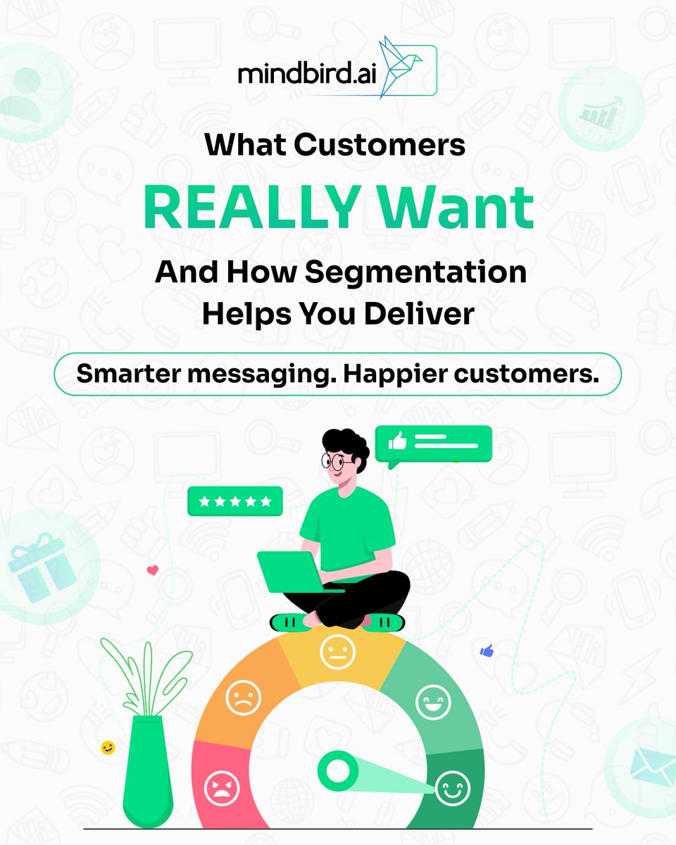 Mindbird_AI's tweet photo. Customers don't want more noise. They want relevant, personalized communication. 📢

Here is how Segmentation changes the game:
https://t.co/O2THJsQkoN auto-segments based on buying stage and behavior.

#MarketingTwitter #SaaS #Growth #CustomerSuccess #AI https://t.co/gIHGg4doH8