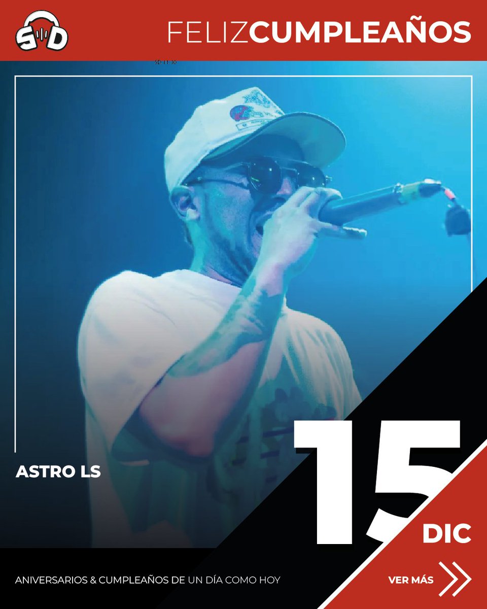SoundDatos's tweet image. #SoundDatos · Diciembre 15 | Feliz Cumpleaños:
· @NicolaiFella ( @LosPetitFellas)
· Astro LS
---
Click en el link para ver más: instagram.com/p/DSSX32OgJF8/…